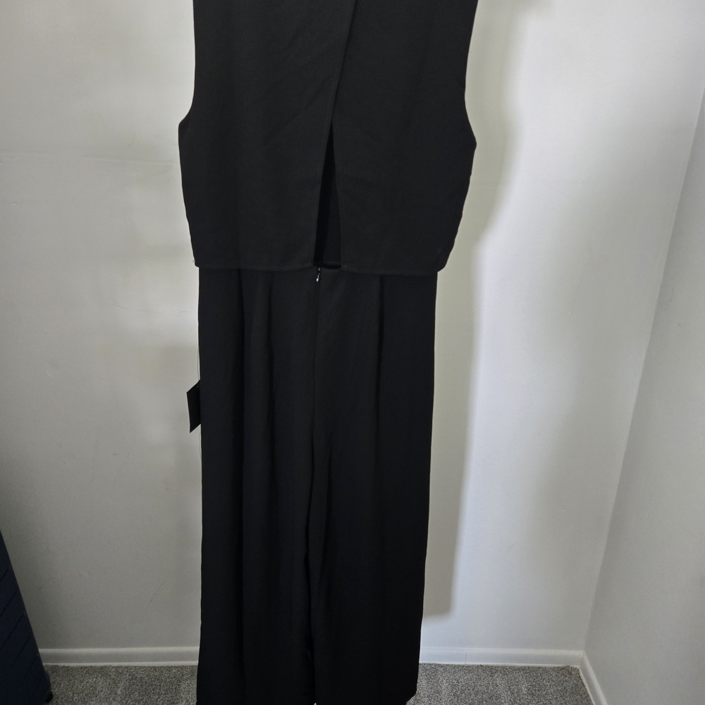 Lulus Glam-bition Black Backless Midi Jumpsuit Size M - Picture 2 of 5
